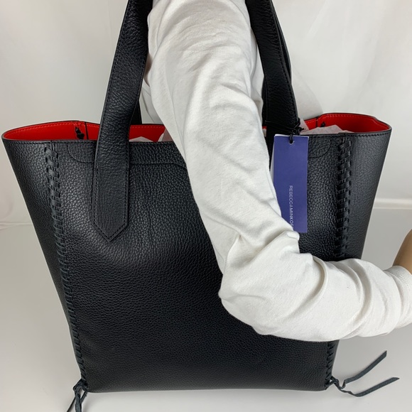 New Rebecca Minkoff Medium Panama Leather Tote - Picture 5 of 8